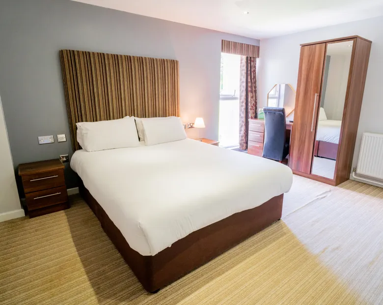Executive double bedroom at Sporting Lodge Inns Middlesbrough