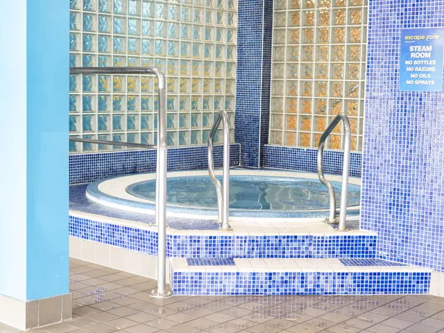Sauna and relaxation area at Escape Zone