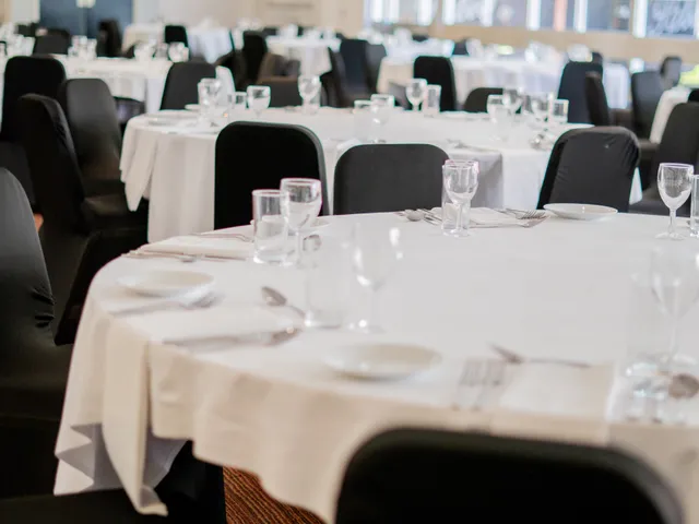 Conference layout in the Maltby Suite at Sporting Lodge Inns