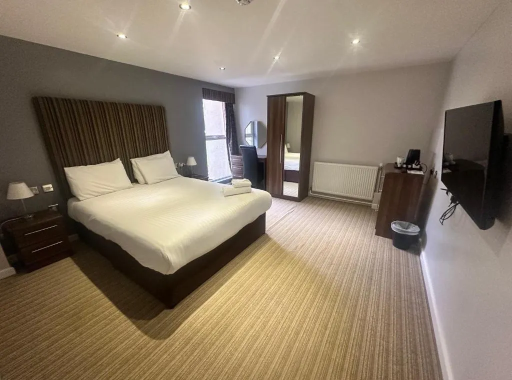 A well-appointed bedroom at Sporting Lodge Inns Middlesbrough