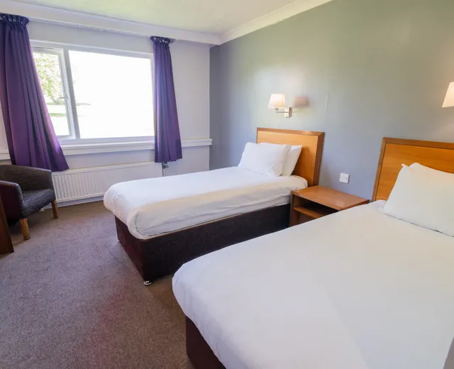 Twin room at Sporting Lodge Inns